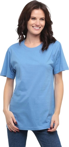 Футболка женская хлопковая Stedman ST2000W-LBL M голубая фото 