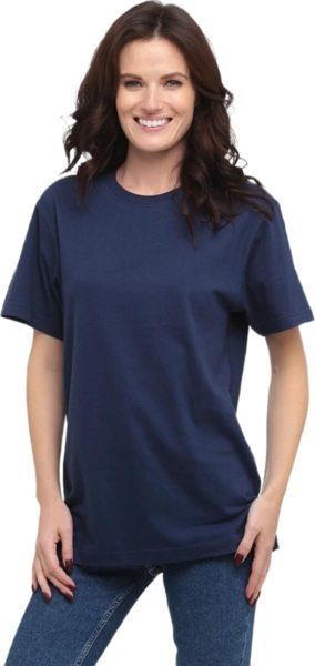 Футболка жіноча бавовняна Stedman Classic-T Unisex ST2000W-NAV XXL темно-синяфото