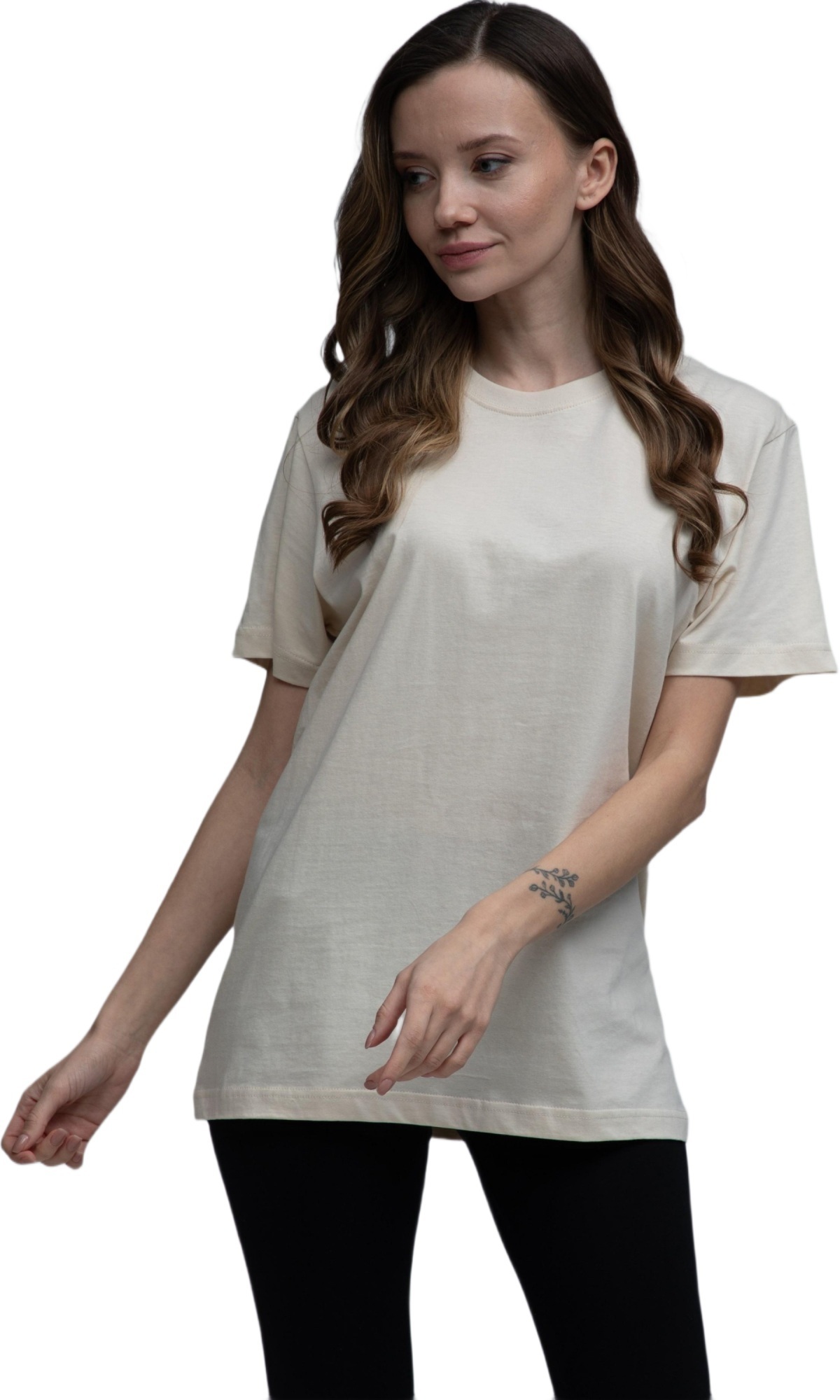 Футболка жіноча бавовняна Stedman Classic-T Unisex ST2000W-NAТ L бежевафото1