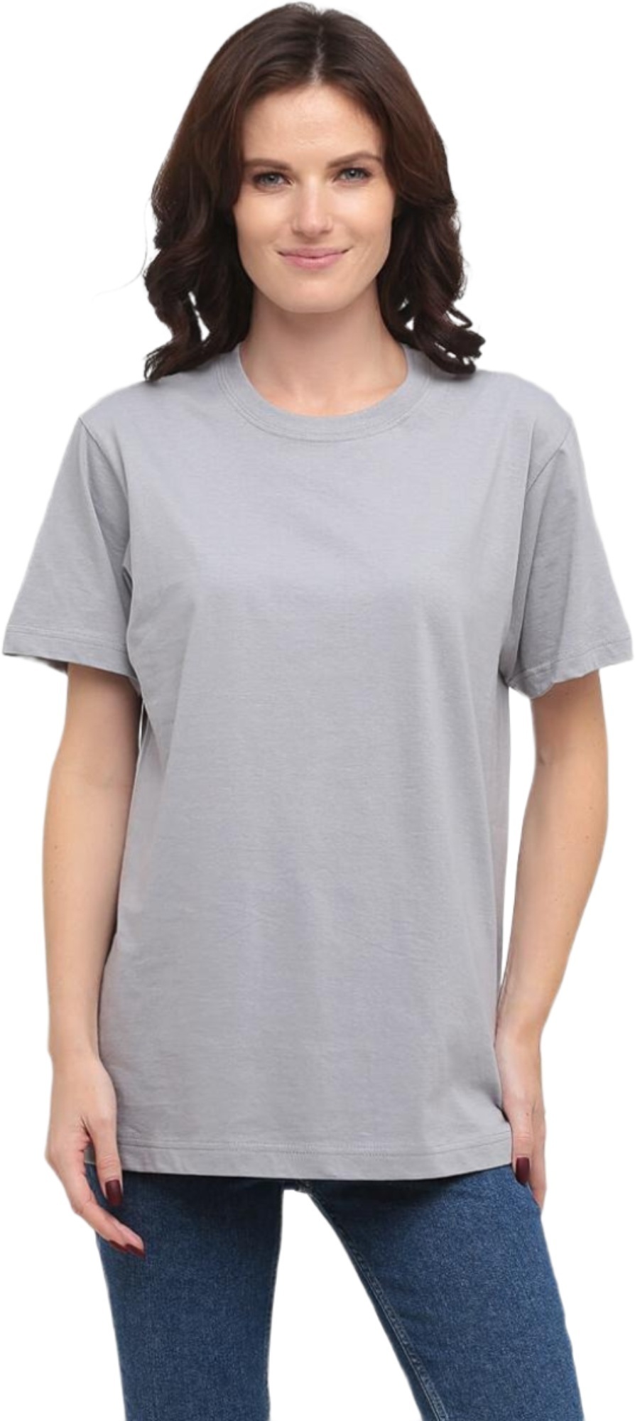 Футболка жіноча бавовняна Stedman Classic-T Unisex ST2000W-SGY XXL сірафото1