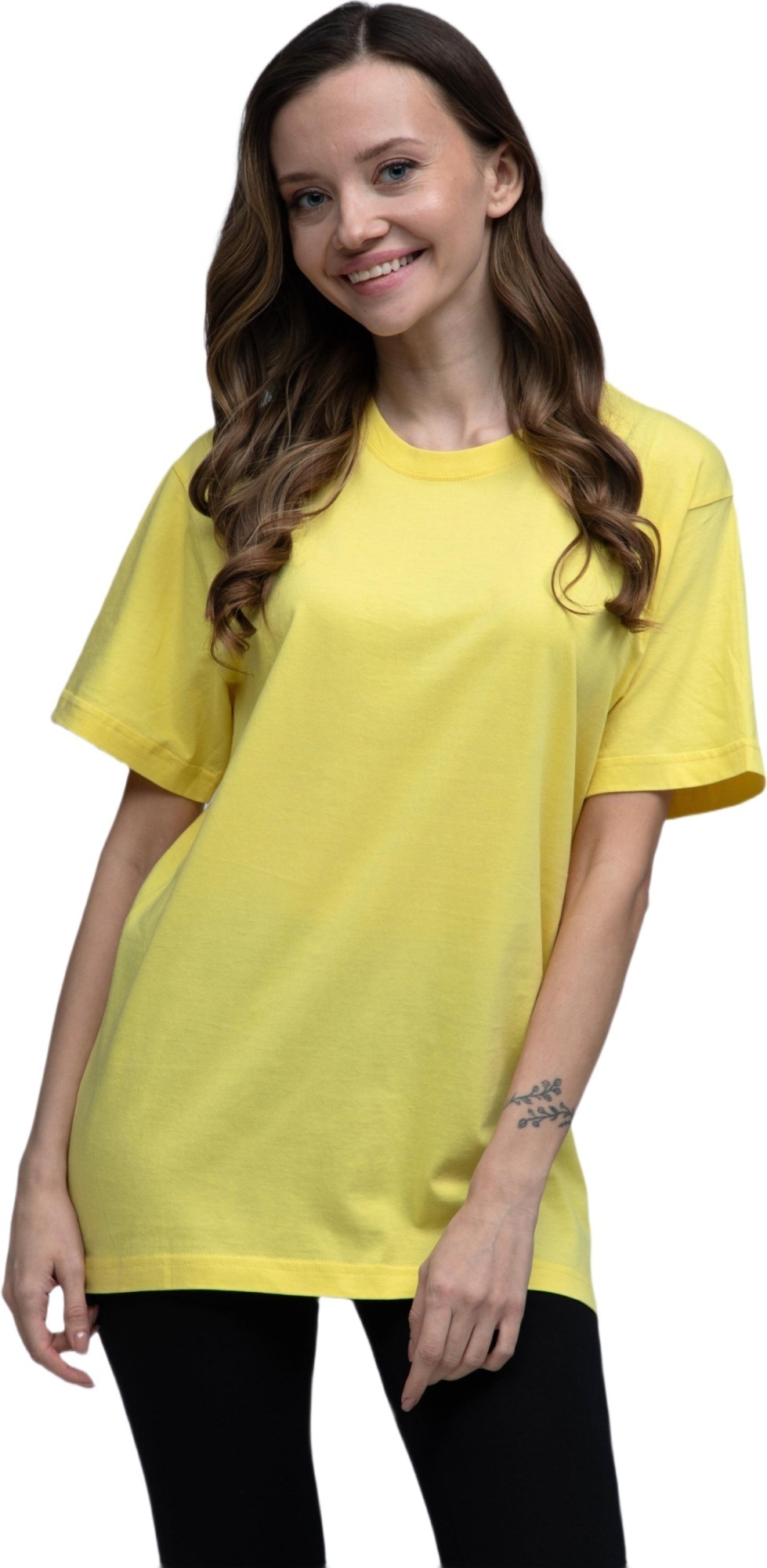 Футболка жіноча бавовняна Stedman Classic-T Unisex ST2000W-YEL XXL лимоннафото1