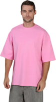 Футболка мужская хлопковая Ray U0104M-Pink L/XL розовая