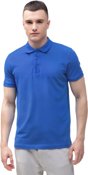 Поло чоловіче бавовняне Stedman Lux ST9060-BRR M волошковефото