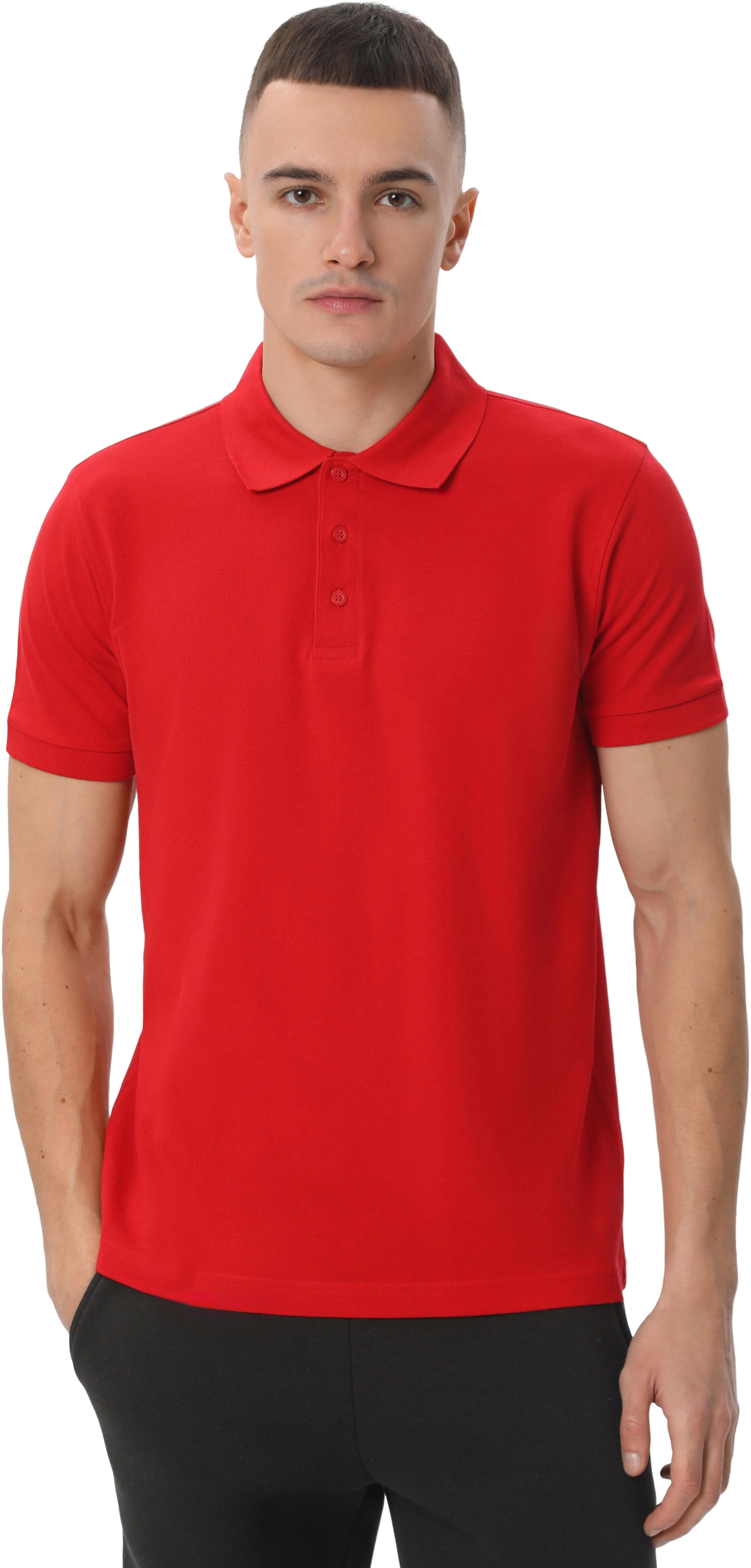 Поло чоловіче бавовняне Stedman Lux ST9060-SRE S червонефото1