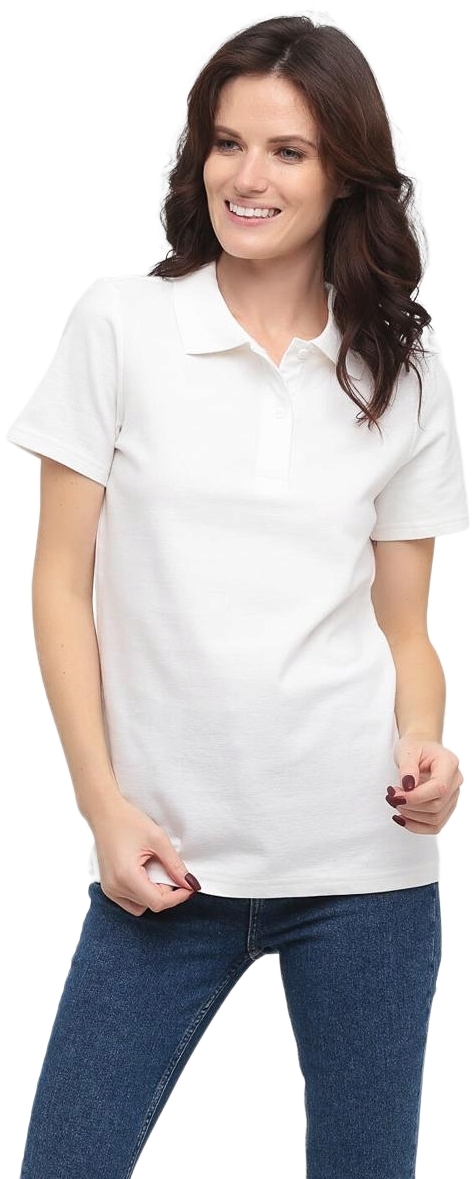 Поло жіноче бавовняне Stedman ST3100-WHI S біле