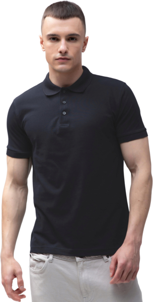 Поло чоловіче бавовняне Stedman ST9060-BLO XL чорнефото