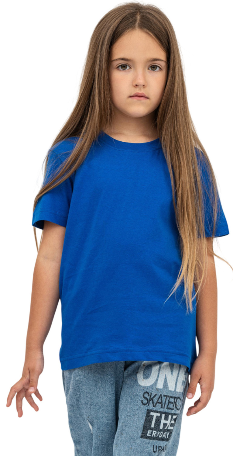 Футболка детская хлопковая Stedman ST2200W-BRR 2XS 98-104 васильковая