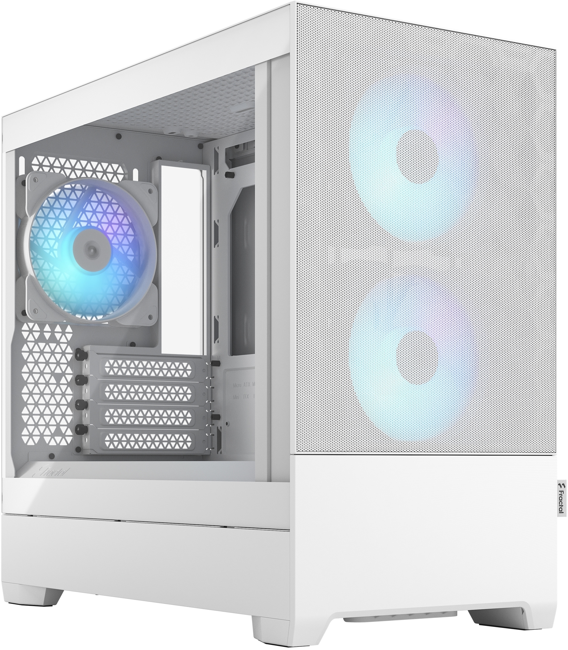 Корпус FRACTAL DESIGN Pop Mini Air RGB White TG (FD-C-POR1M-01) фото1