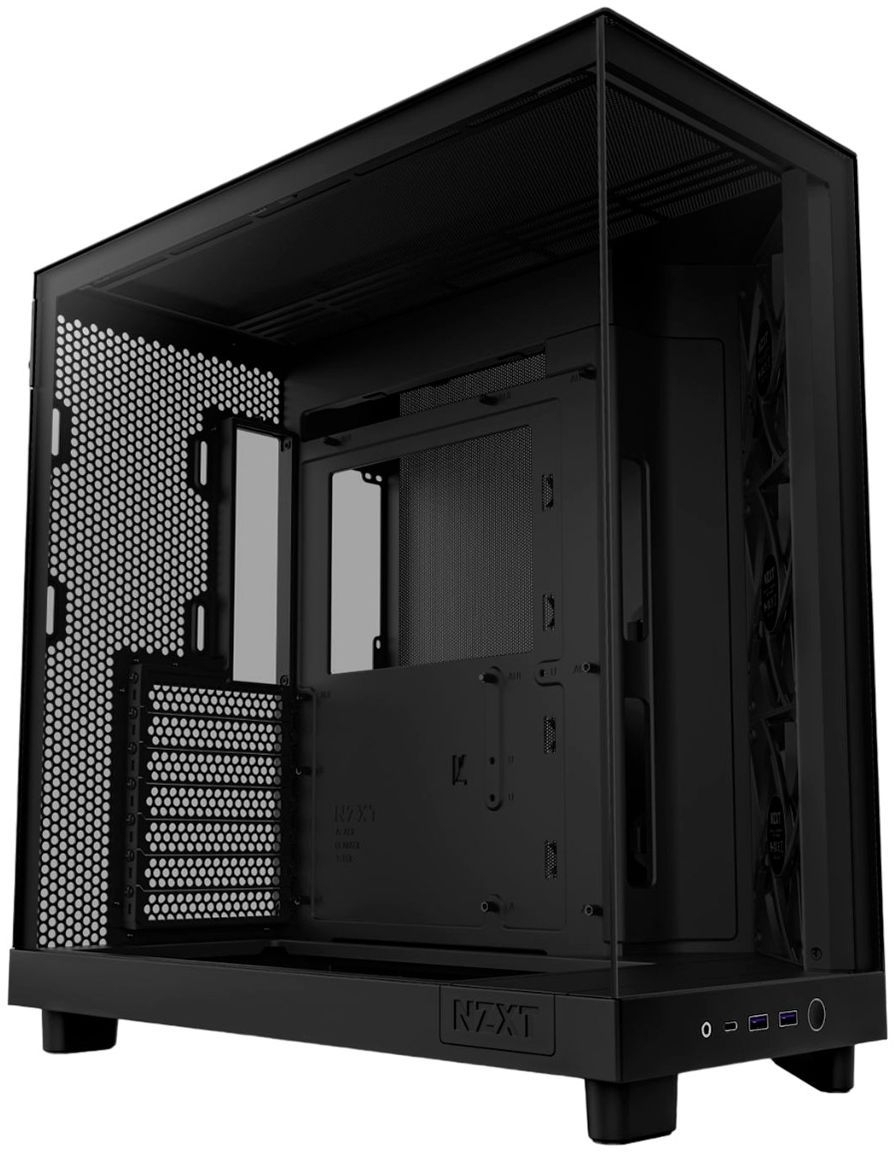 Корпус NZXT H6 Flow All Black (CC-H61FB-01) фото1