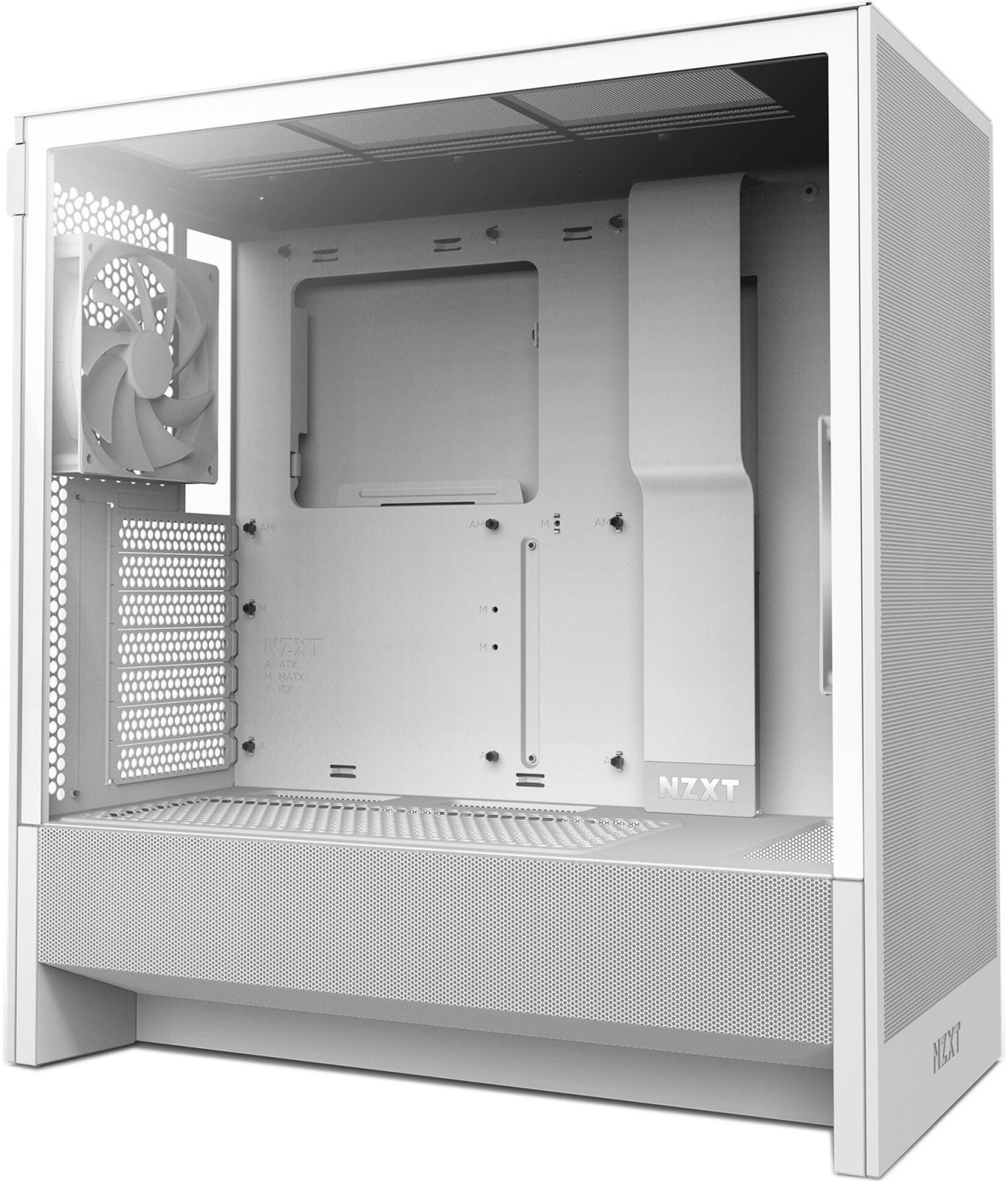Корпус NZXT H5 Flow Compact All White (CC-H52FW-01) фото1