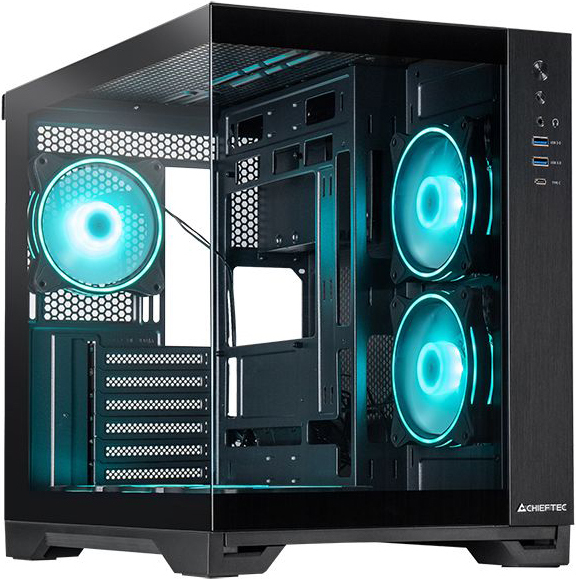 Корпус Chieftec VISIO (GM-30B-TG-OP) фото 1