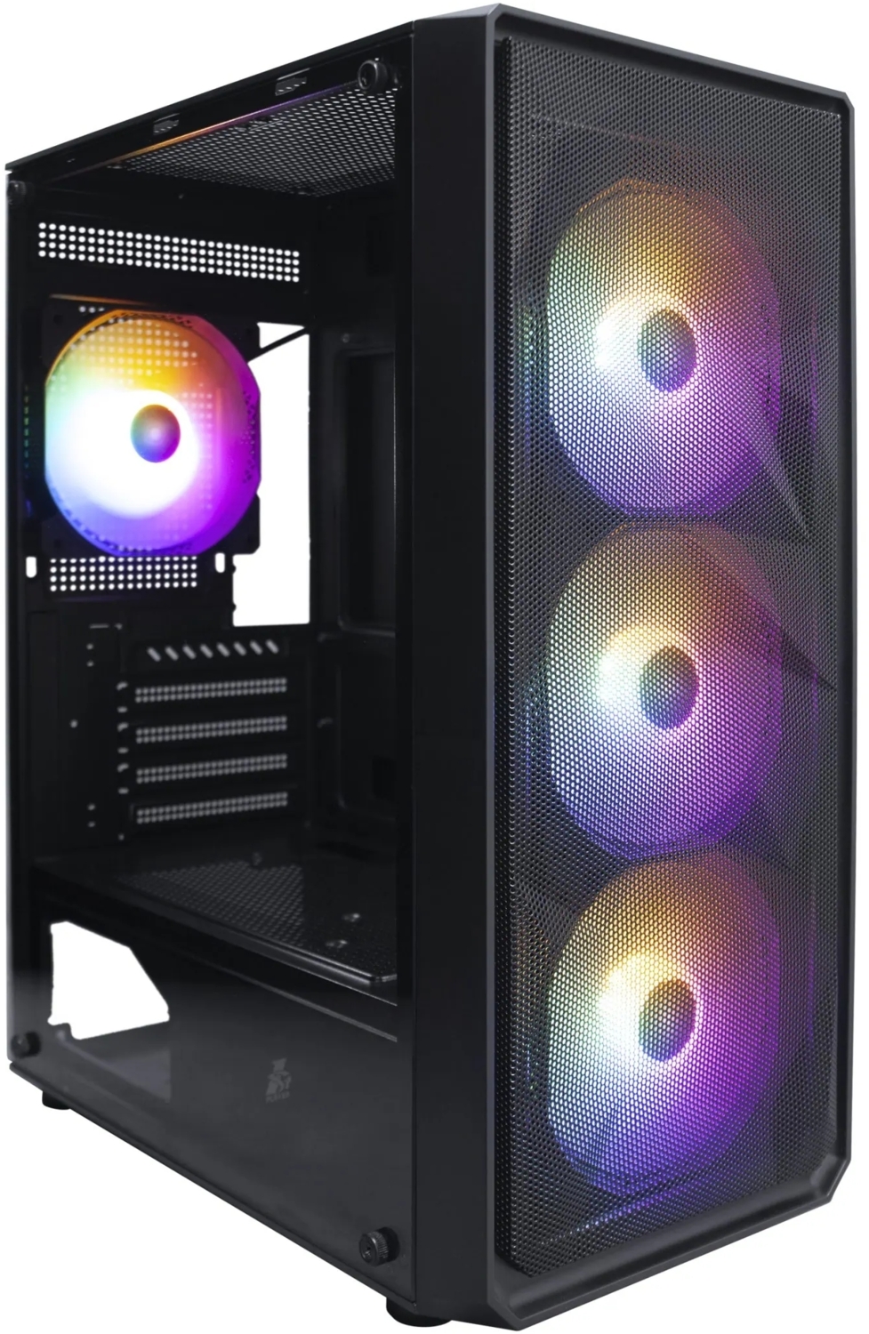 Корпус 1stPlayer FD3-M-BK-4F7 (FD3-M-BK-4F7)