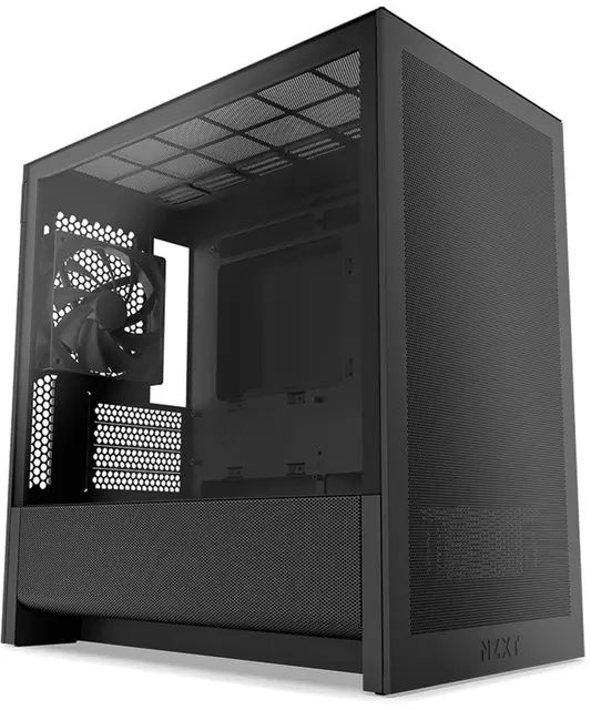 Корпус NZXT H3 Flow All Black (CC-H31FB-01) фото1