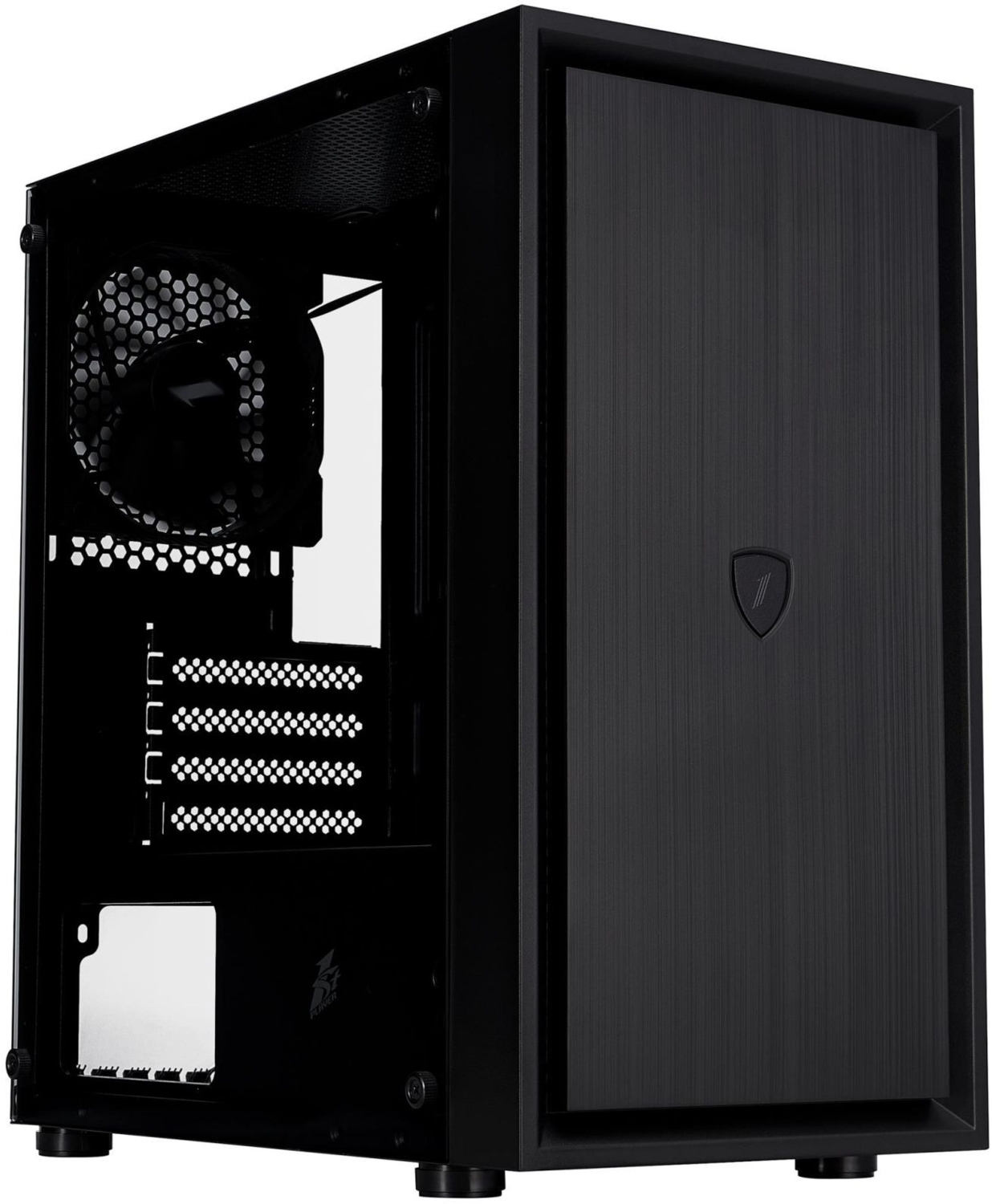 Корпус 1stPlayer B5-M-BK-3F (B5-M-BK-3F)