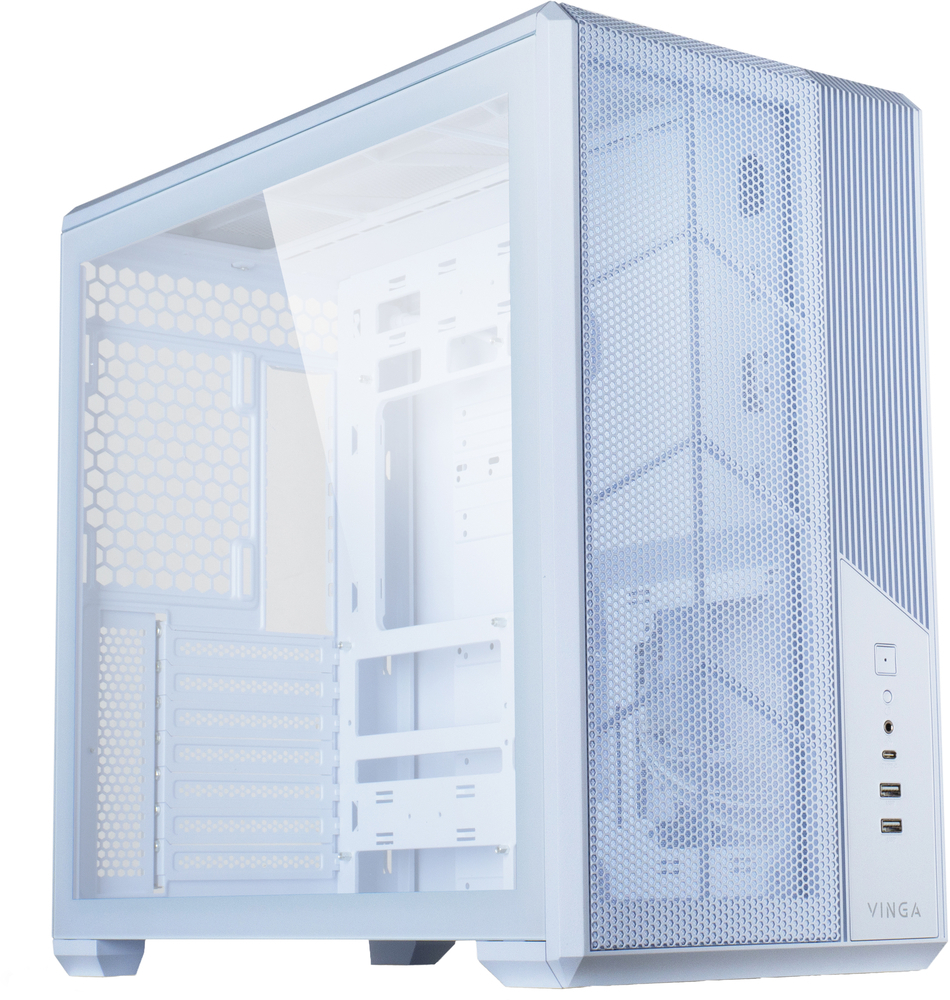 Корпус Vinga Eclipse White (Eclipse White)фото1