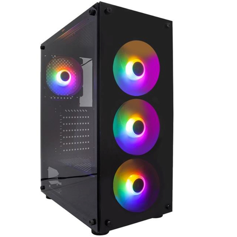 Корпус 1stPlayer V3-B-BK-4F1 (V3-B-BK-4F1) фото1