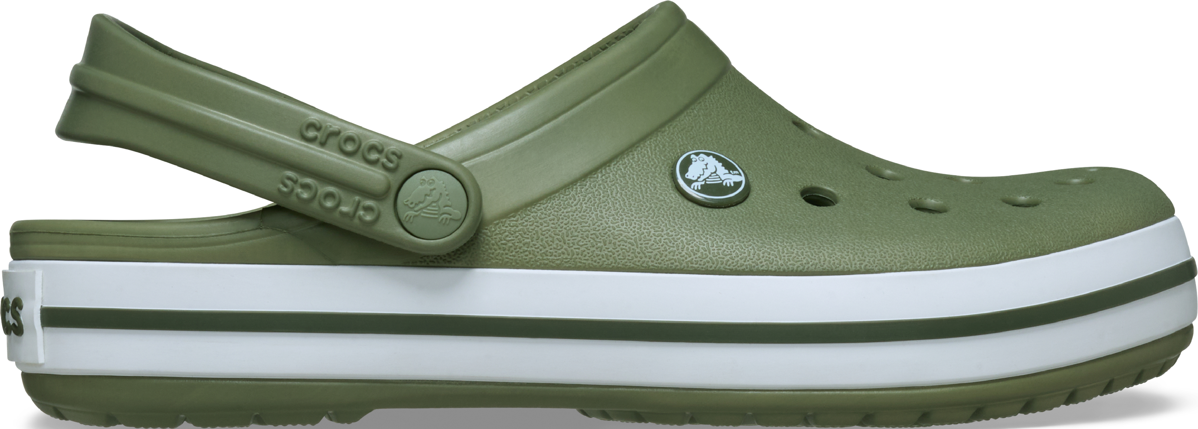 Кроксы Crocs Crocband Clog 11016-3BX 46-47 (M12 US) зеленые фото 1