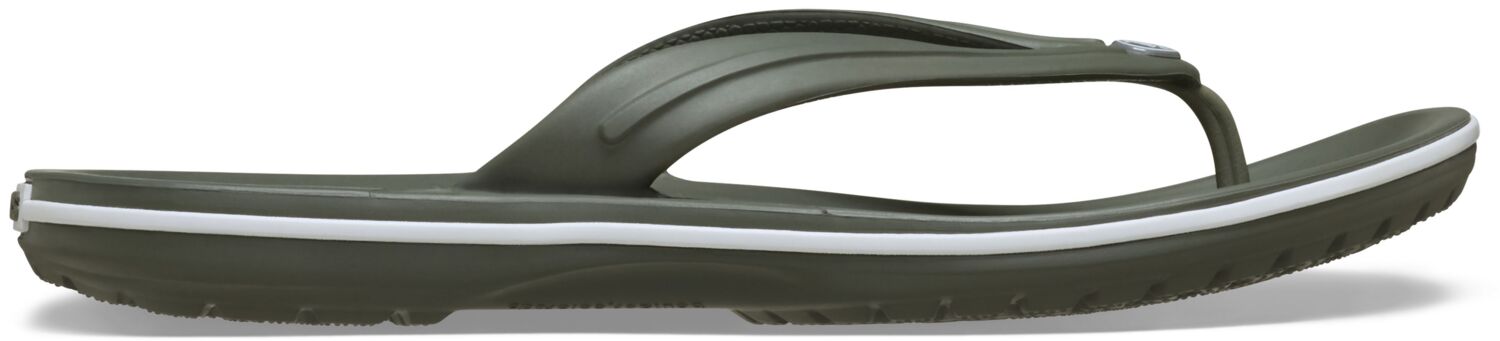Вєтнамки Crocs Crocband Flip 198445339424 46-47 зелені