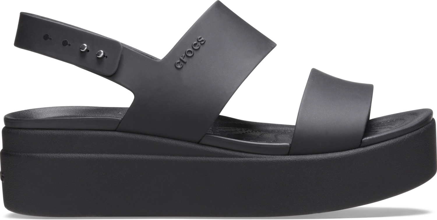 Сандали женские Crocs Brooklyn Low Wedge W 206453-060 42 черные