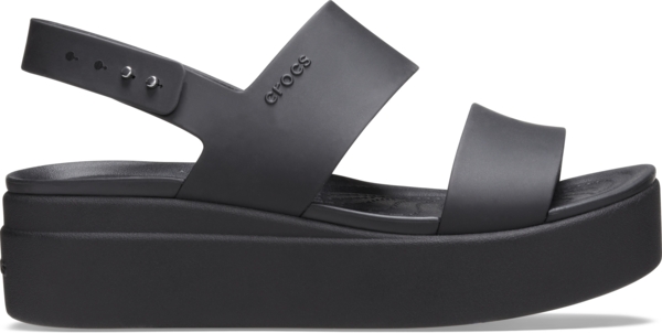 Сандали женские Crocs Brooklyn Low Wedge W 206453-060 42 черные фото 