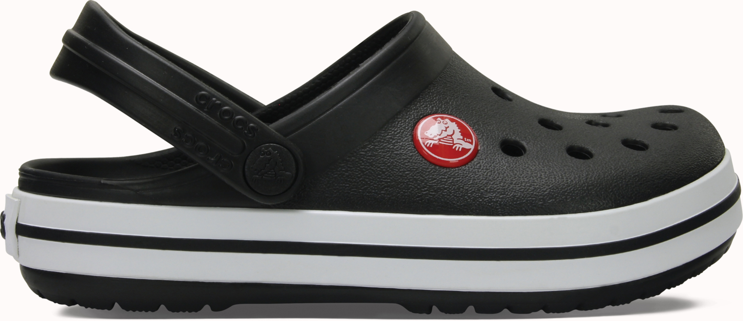 Крокси Crocs Crocband Clog 207006-001 34-35 (J3 US) чорні