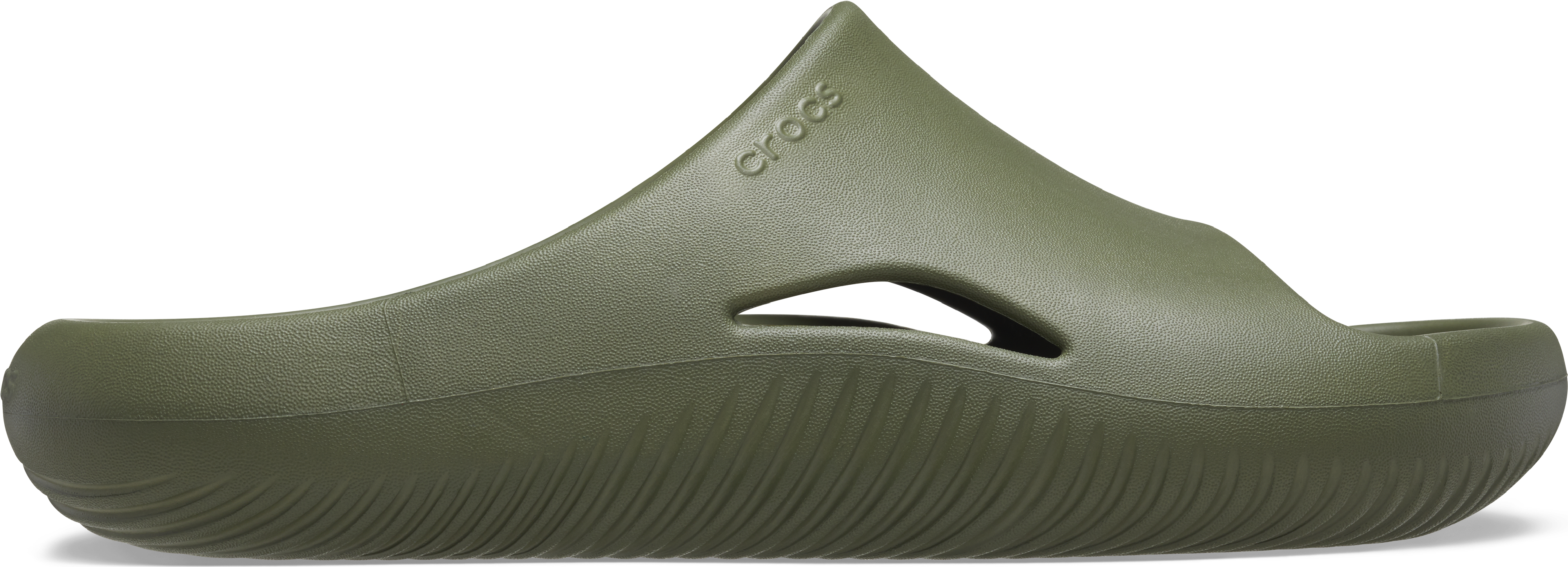 Шльопанці Crocs Mellow Slide 196265494019 46-47 оливковіфото1