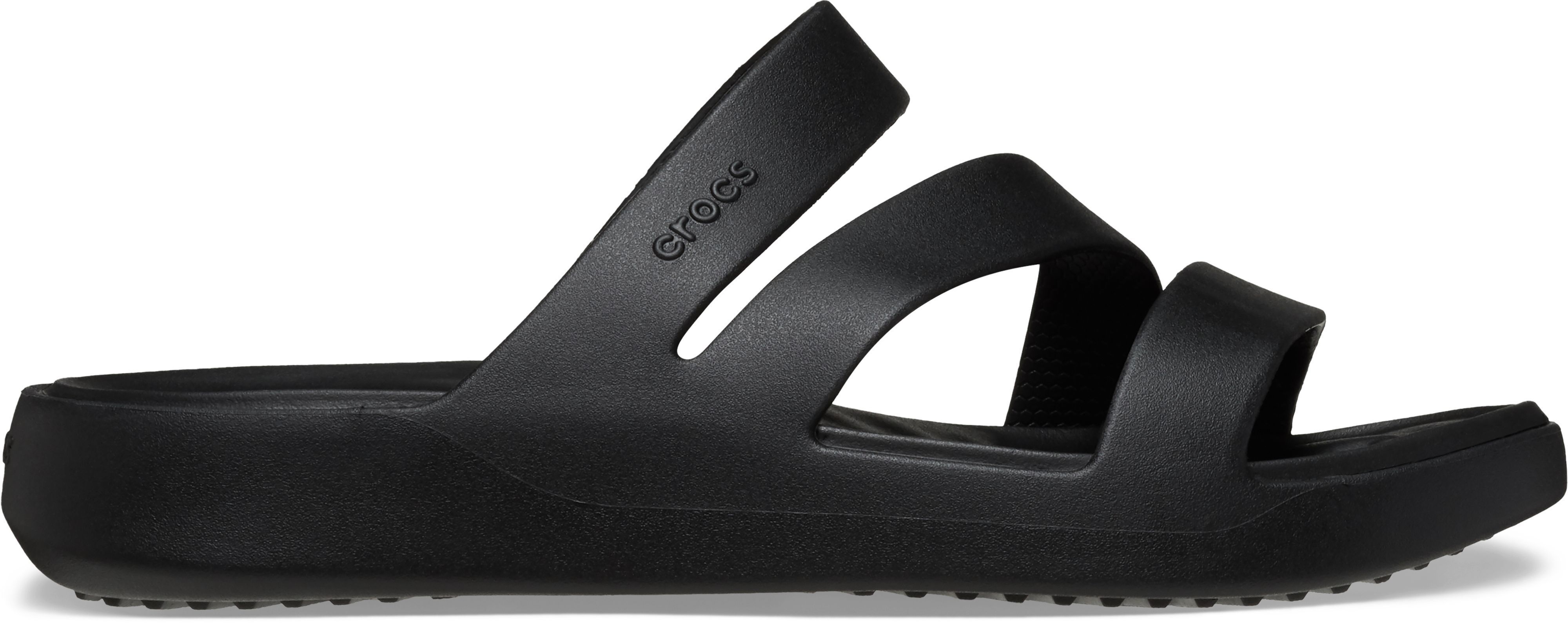 Шльопанці жіночі Crocs Getaway Strappy 209587-001 36-37 чорніфото1