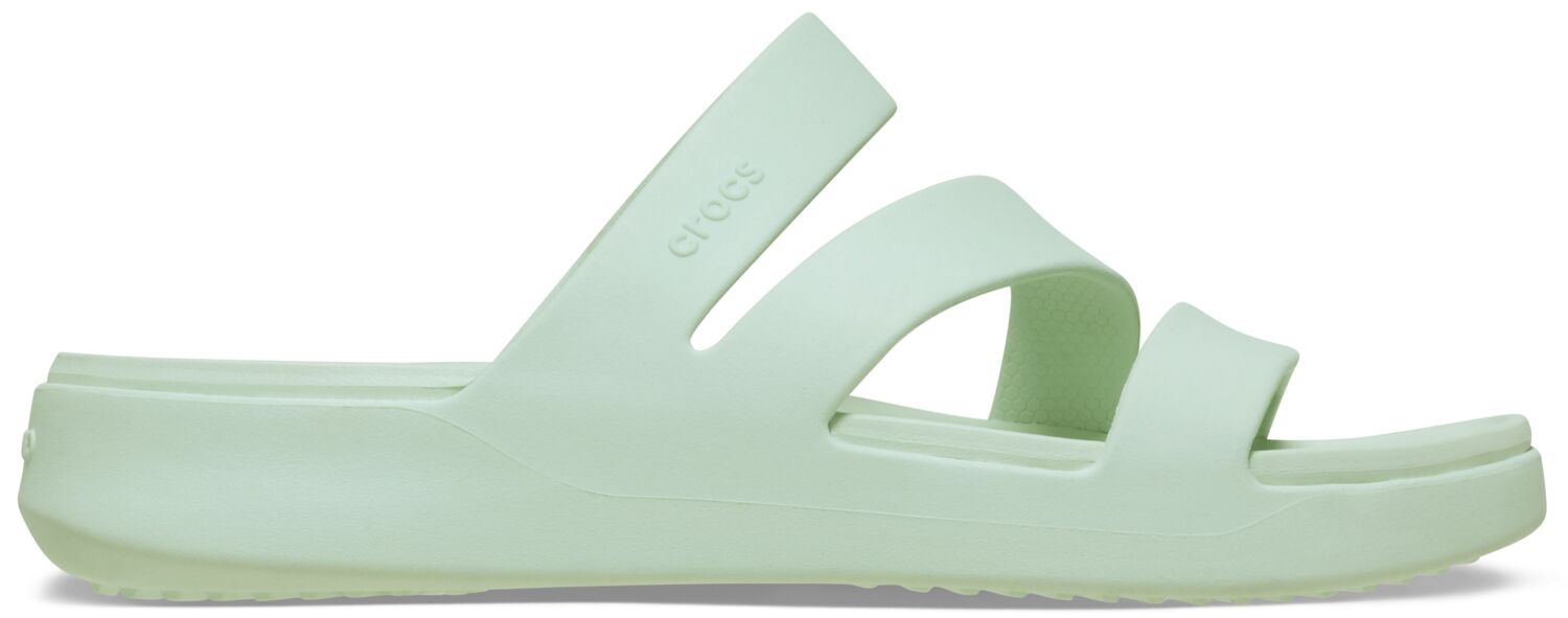 Шльопанці жіночі Crocs Getaway Strappy 209587-3YF 38-39 зелені