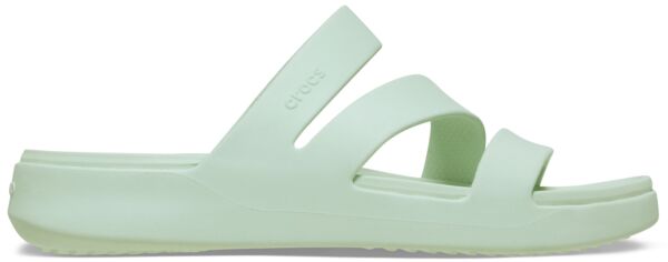 Шльопанці жіночі Crocs Getaway Strappy 209587-3YF 38-39 зеленіфото