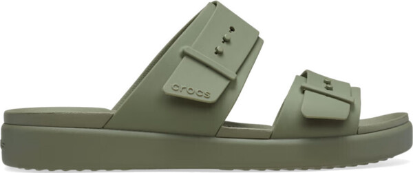Сандалі жіночі Crocs Brooklyn Buckle Low Low 211215-3BX 38-39 (8 US) оливковіфото