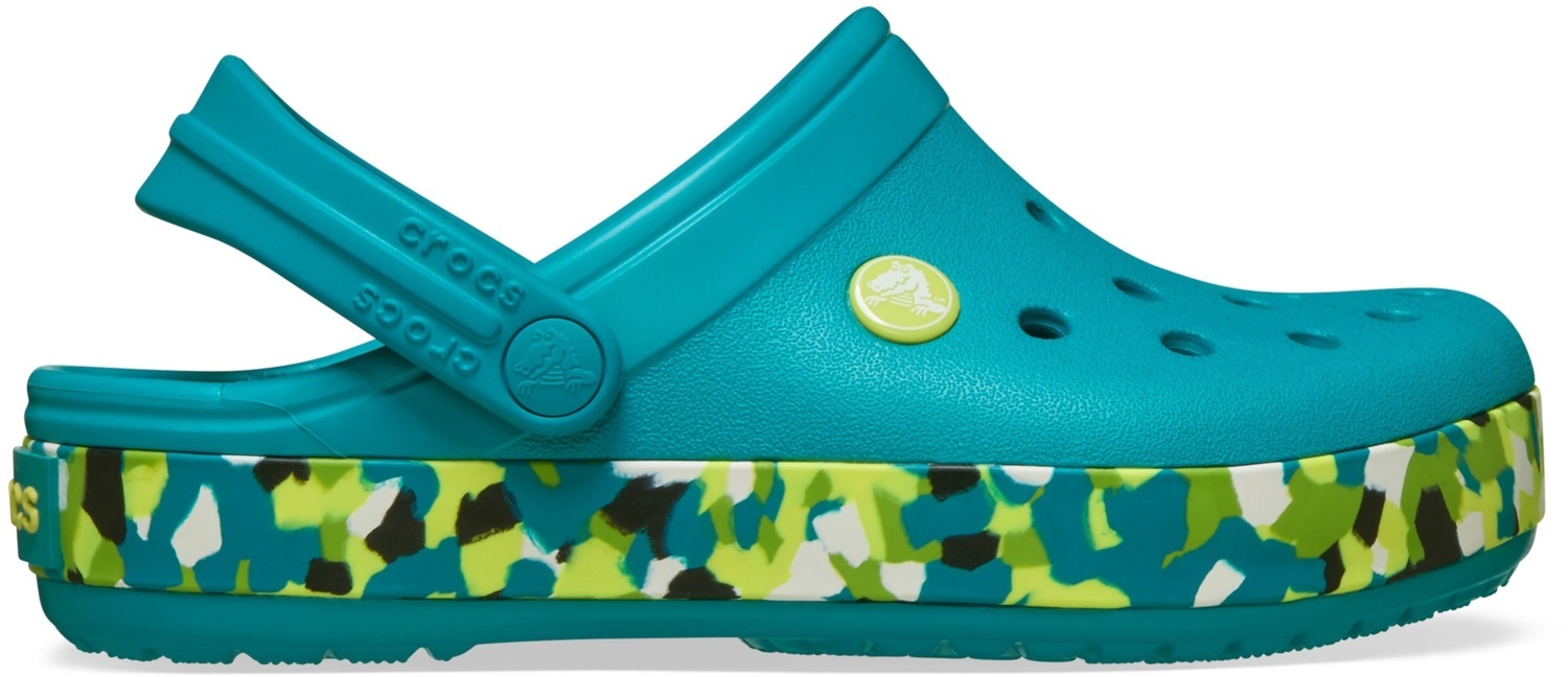 Крокси Crocs Crocband Clog 212523-3BU 34-35 (J3 US) зелені