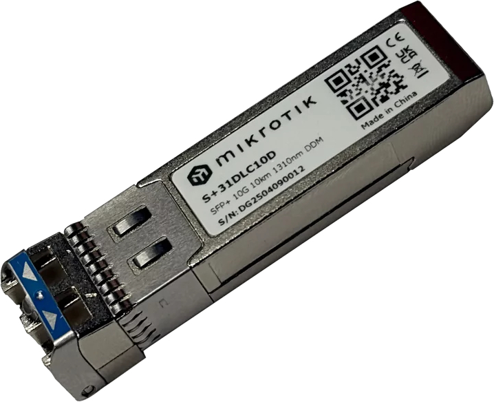 Трансивер MikroTik S+31DLC10D SFP+, 10GBaseLR, SM, 10км, 1310nmфото1