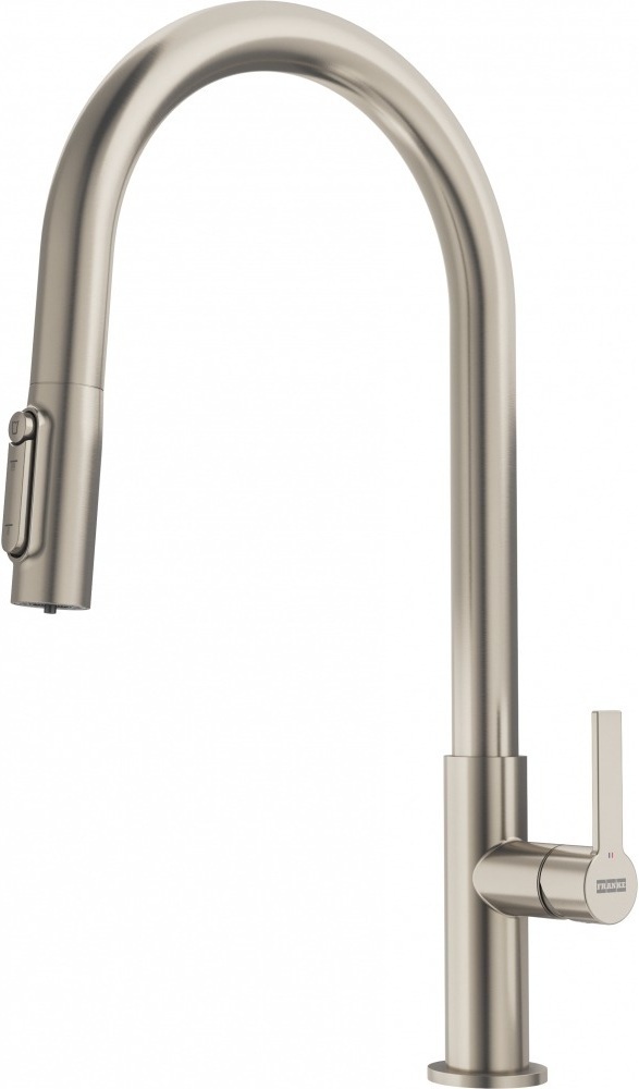 Змішувач для кухні Franke Maris Slim J Clear Water, вилив 211 мм (120.0736.604)фото1