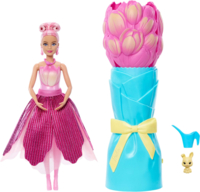 Набір-сюрприз з лялькою Barbie Petal Pop Рожевий тюльпан (JMF57)