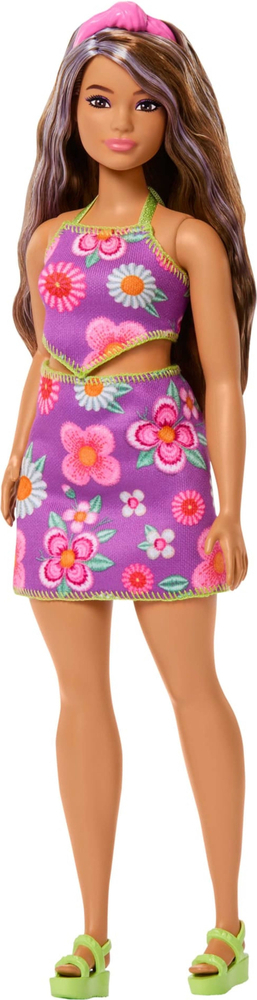 Лялька Barbie «Модниця» – яскраві квіти (JJN57)фото1