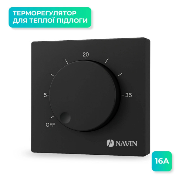 

Терморегулятор Navin EH84BM-16A (24-660171-0240)