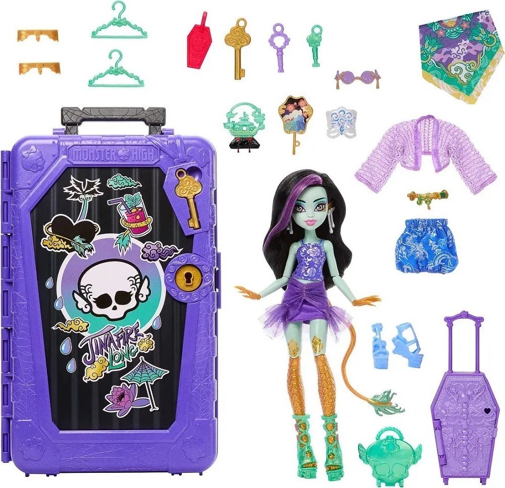 Набір-сюрприз Monster High Жахо-секрети Джиніфаєр серії Кошмарні канікули (JDR52)фото1