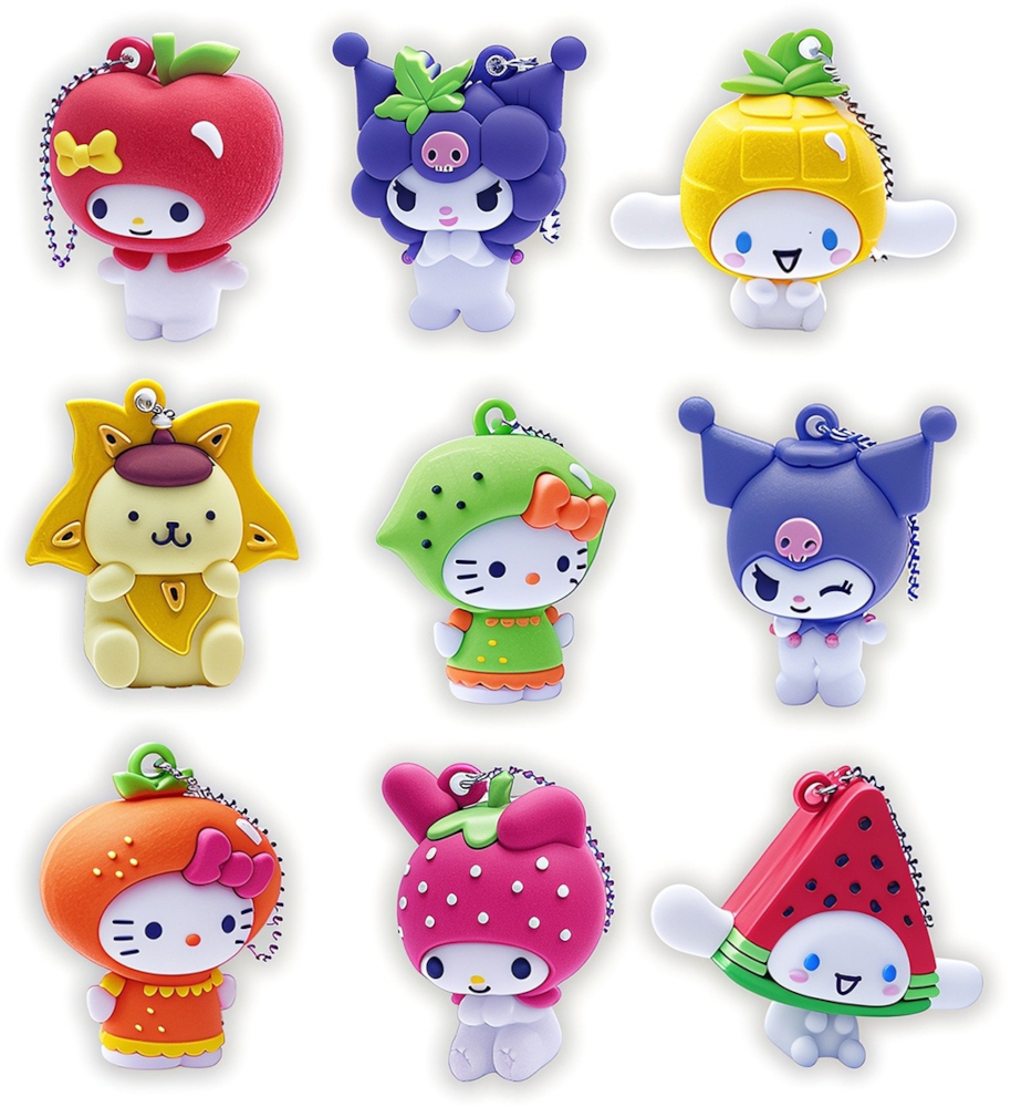Фигурка-сюрприз Cool Things серии Hello Kitty Charms – Тутти-Фрутти (HK014) фото1