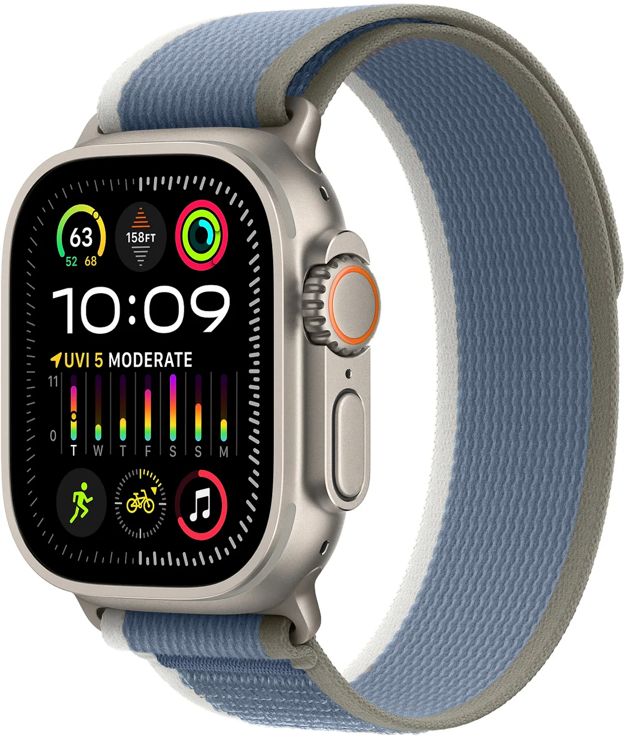 Ремінець ArmorStandart Trail Loop для Apple Watch 42 (Series 11-10)/41/40/38 Green Grey (ARM74227)фото1