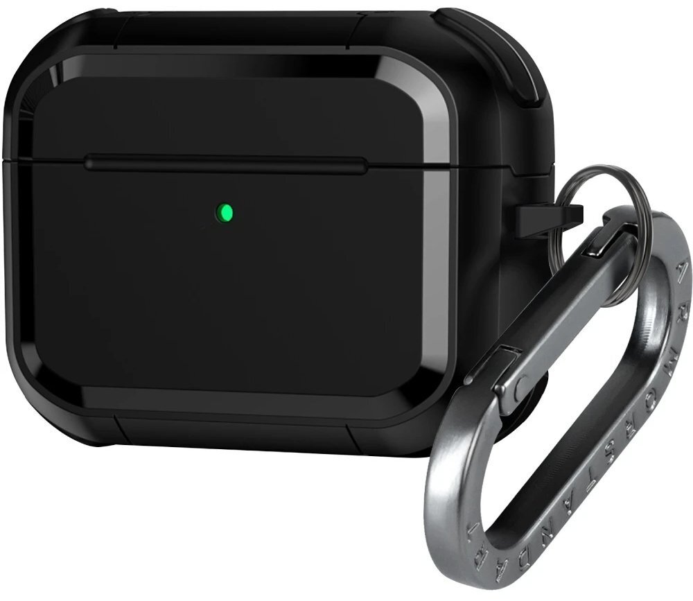 Чохол ArmorStandart Panzer для Apple Airpods Pro 3 Black (ARM88286)фото1