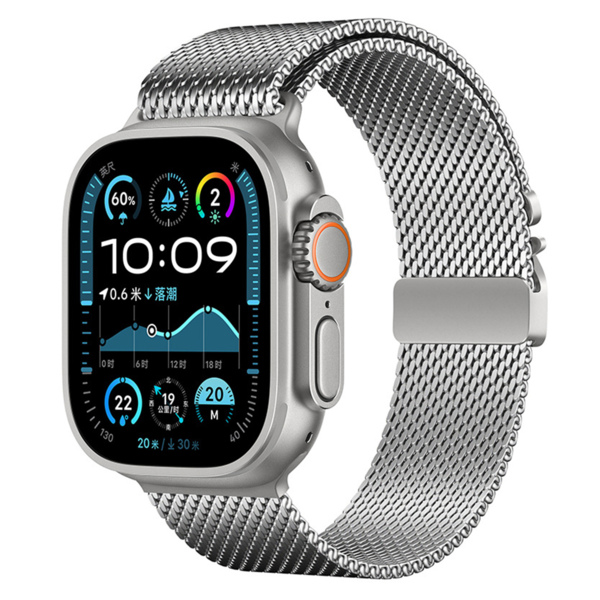

Ремешок ArmorStandart Milanese UltraLock для Apple Watch 49/46/45/44/42 (Series 1-3) Silver (ARM88956)