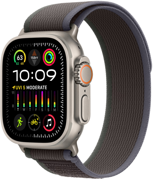 

Ремешок ArmorStandart Trail Loop для Apple Watch 49/46/45/44/42 (Series 1-3) Blue Black (ARM74229)