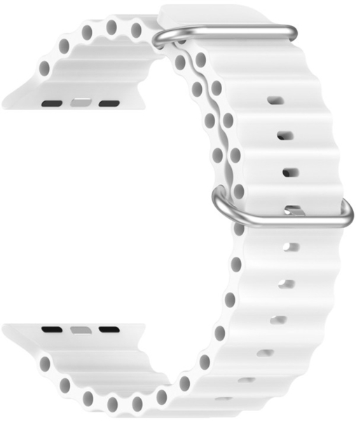 

Ремешок ArmorStandart Ocean Band для Apple Watch 49/46/45/44/42 (Series 1-3) White (ARM74249)