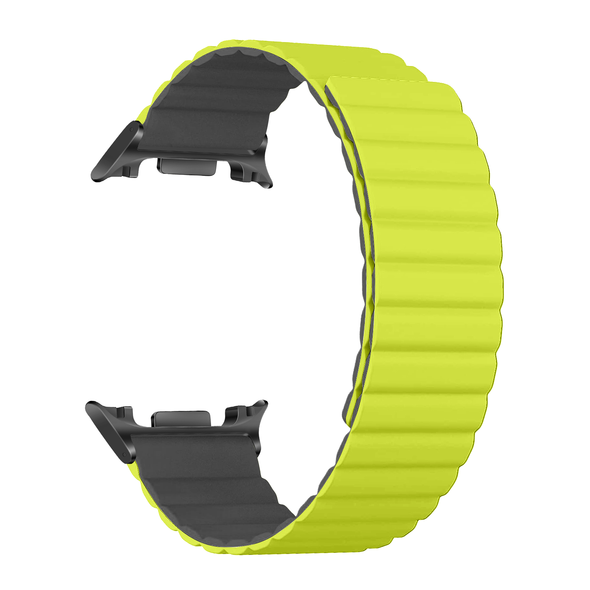 Ремешок ArmorStandart MagLink для Samsung Galaxy Watch 8 / 8 Classic Lime Grey (black connector) (ARM88942) фото 1