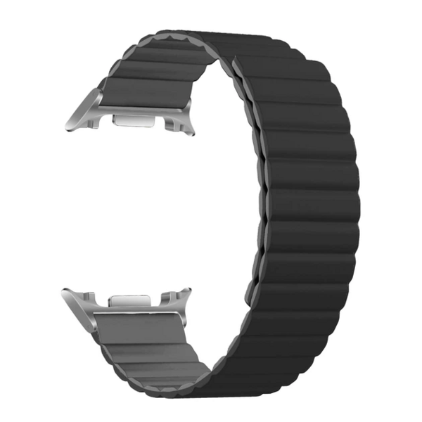 

Ремешок ArmorStandart MagLink для Samsung Galaxy Watch 8 / 8 Classic Black Grey (silver connector) (ARM89077)