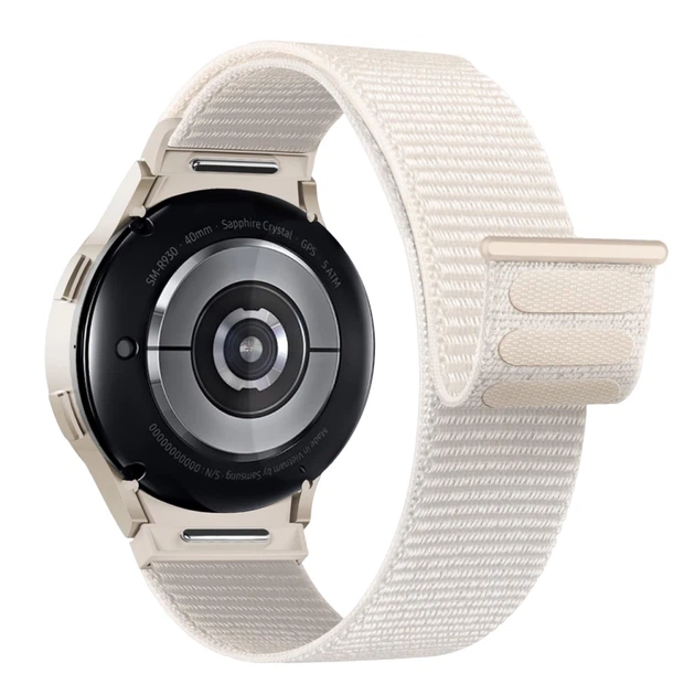 Ремешок ArmorStandart Nylon Band Samsung Watch 8 / 8 Classic (20x113 mm) Starlight (ARM87366) фото 1