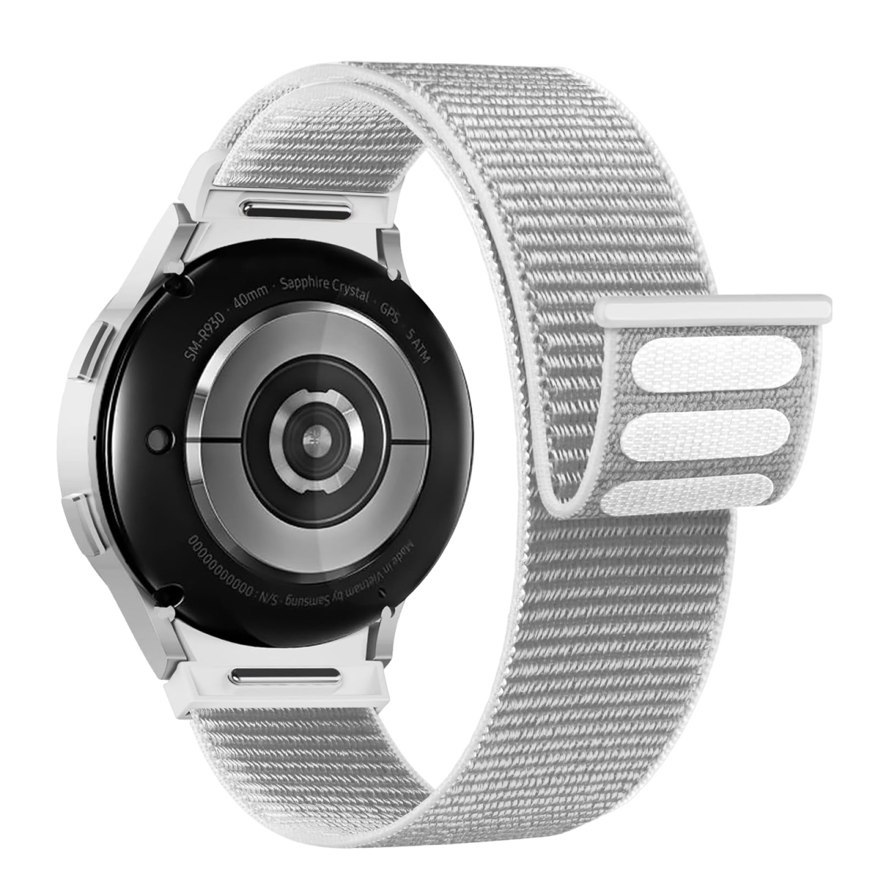 Ремешок ArmorStandart Nylon Band Samsung Watch 8 / 8 Classic (20x113 mm) Light Grey (ARM87368) фото 1