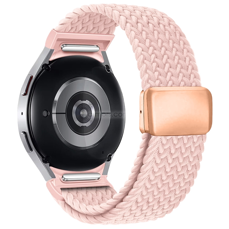 Ремешок ArmorStandart Braided Solo Loop для Samsung Galaxy Watch 7 / FE / 6 / 6 Classic / 5 / 5 Pro / 4 / 4 Classic Rose фото 1