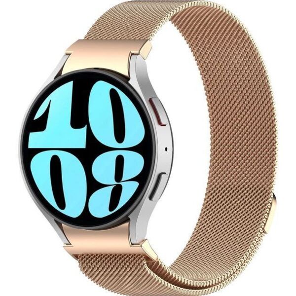 

Ремешок ArmorStandart Milanese Magnetic для Samsung Galaxy Watch 7 / FE / 6 / 6 Classic / 5 / 5 Pro / 4 / 4 Classic Gold
