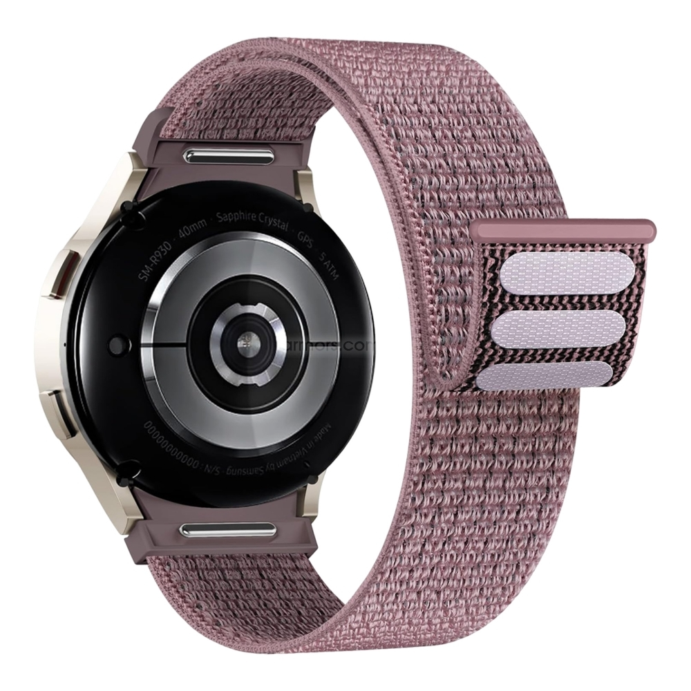 Ремешок ArmorStandart Nylon Band для Samsung Galaxy Watch 7 / FE / 6 / 6 Classic / 5 / 5 Pro / 4 / 4 Classic Dusty Rose фото 1